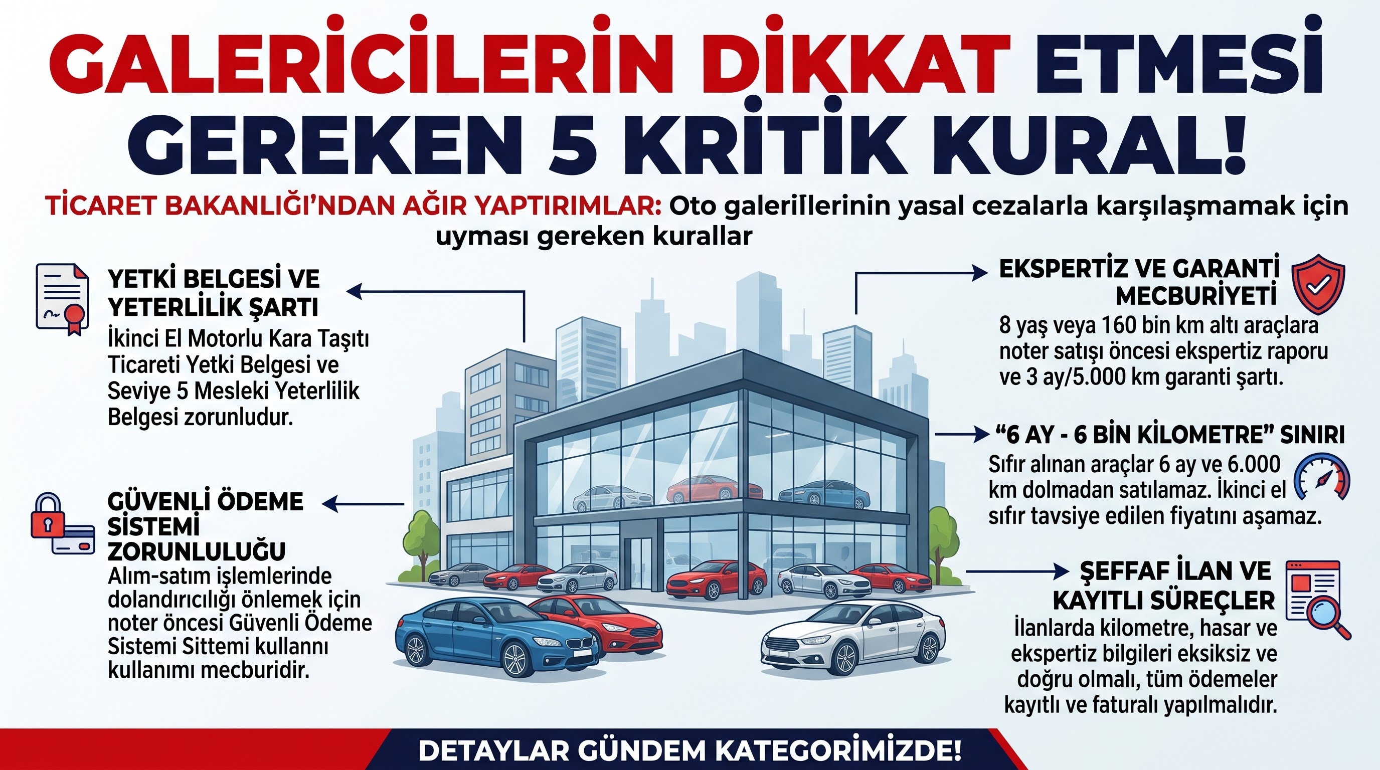 Galericilerin dikkat etmesi gerekenler