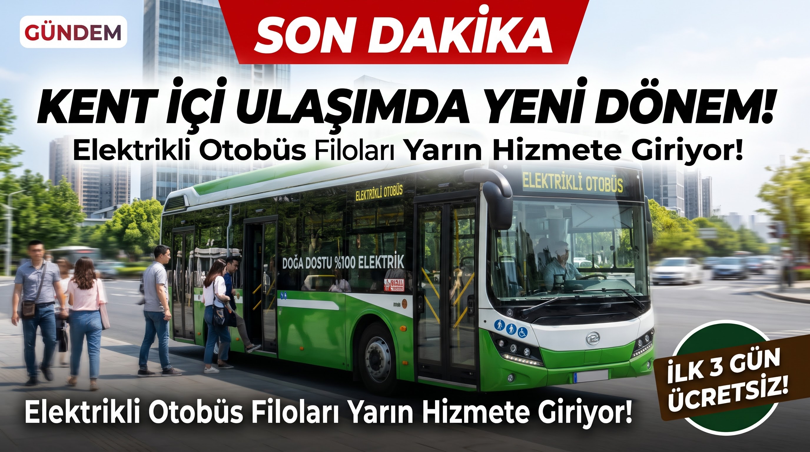 Elektrikli Otobüs