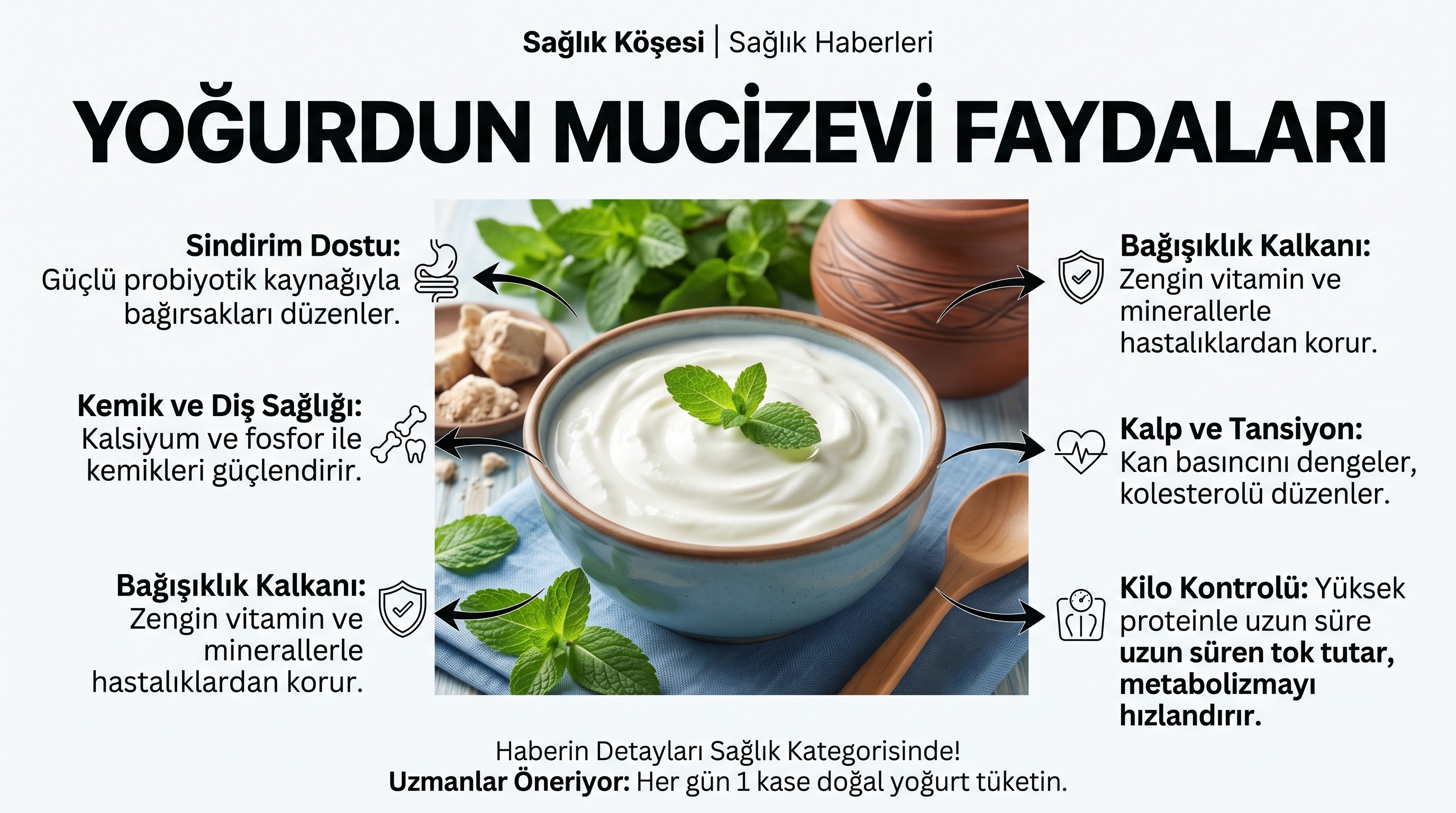 Yoğurdun Faydaları